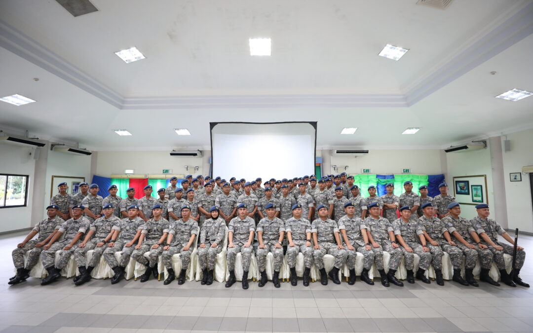 MAJLIS PENYAMPAIAN LENCANA DAN SIJIL KURSUS-KURSUS SKUADRON 77, CAWANGAN NO. 7 SESI 2023/2024