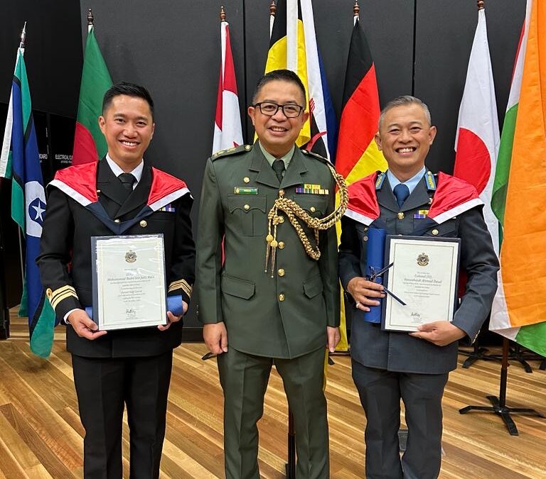 DEPUTY COMMANDER RBAirF COMPLETES AUSTRALIAN DEFENCE AND STRATEGIC STUDIES COURSE, AUSTRALIA