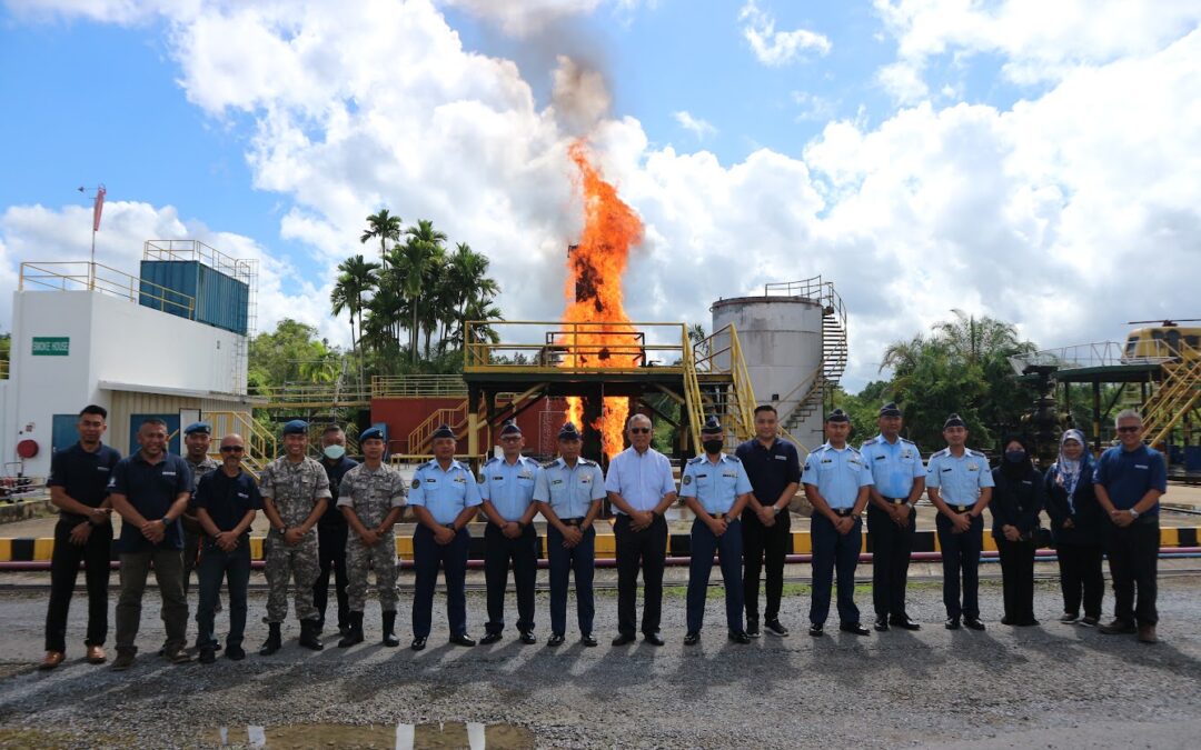 NO. 2 WING, OPERATION GROUP, RBAirF VISIT TO MEGAMAS TRAINING COMPANY SDN BHD