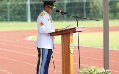 PARADE IN CONJUNCTION WITH THE OUTGOING OF AIR FORCE SERGEANT MAJOR