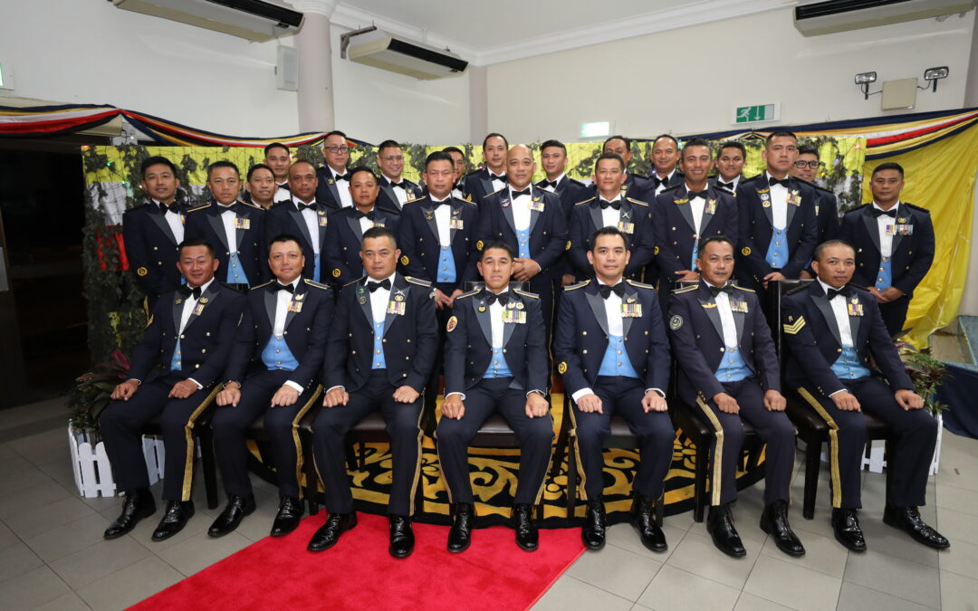 REGIMENTAL DINNER IN CONJUNCTION WITH OUTGOING OF ROYAL BRUNEI AIR FORCE SERGEANT MAJOR