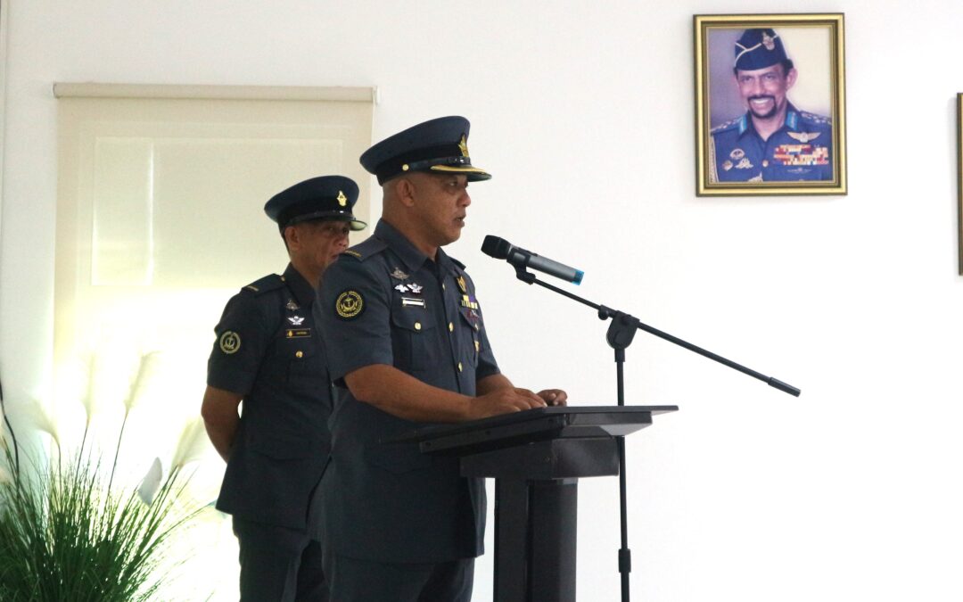 HANDOVER CEREMONY FOR WING SERGEANT MAJOR OF NO. 3 WING, OPERATIONS GROUP, RBAirF.