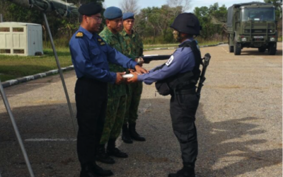 OFFICIAL CLOSING CEREMONY OF BASE DEFENSE COURSE 2016