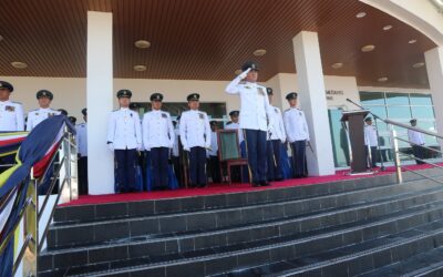 UPACARA SERAH TERIMA TUGAS PEGAWAI PEMERINTAH CAWANGAN NO. 7 WING