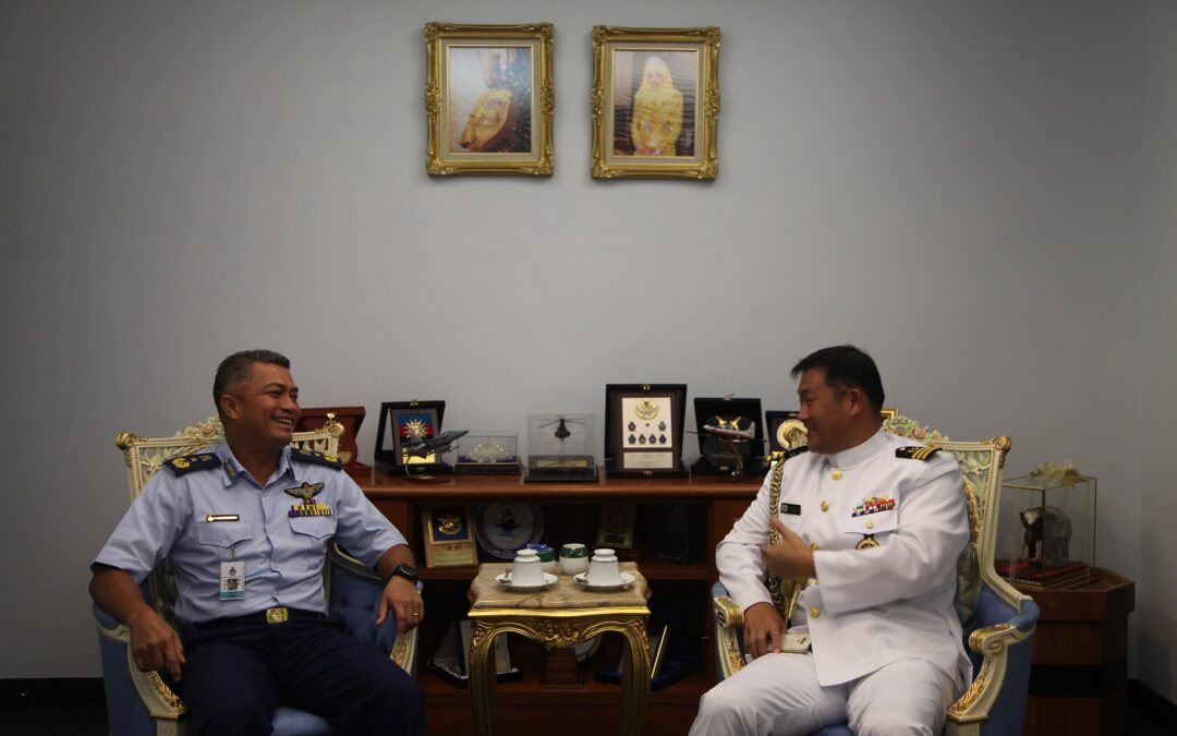 PEMERINTAH TUDB TERIMA KUNJUNGAN PENGENALAN DARI ATASE PERTAHANAN BARU REPUBLIK KOREA