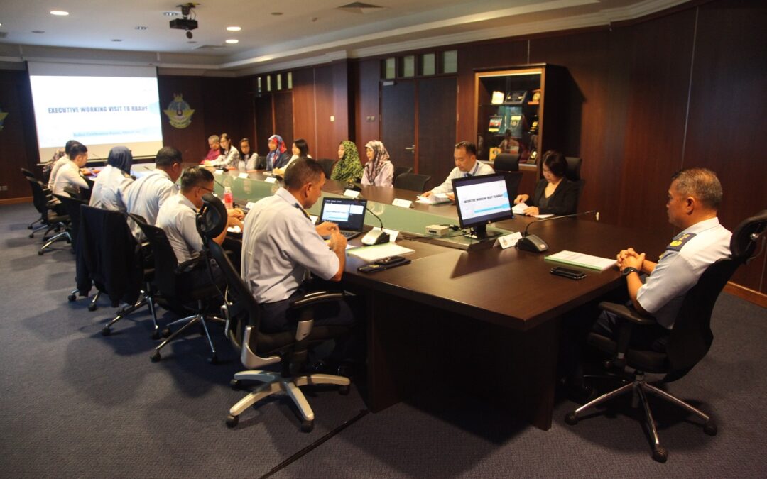 EXECUTIVE WORKING VISIT FROM ACTING DIRECTOR OF DIRECTORATE OF FINANCE AND ACQUISITION (DFA) AND DIRECTOR OF CENTRE OF SCIENCE, TECHNOLOGY, RESEARCH AND DEVELOPMENT (CSTRAD)