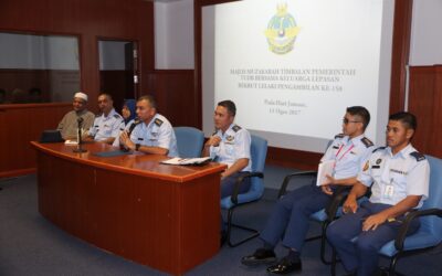 MUZAKARAH SESSION WITH DEPUTY COMMANDER ROYAL BRUNEI AIR FORCE