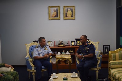 COMMANDER ROYAL BRUNEI AIR FORCE RECEIVED AN INTRODUCTORY CALL FROM THE DEFENCE ADVISER OF NIGERIA