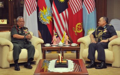 COMMANDER OF THE ROYAL BRUNEI AIRFORCE MAKES A FAREWELL VISIT TO THE ROYAL MALAYSIAN AIRFORCE