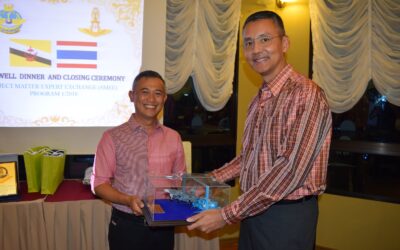 CLOSING SUBJECT MATTER EXPERT EXCHANGE (SMEE) PROGRAMME ROYAL BRUNEI AIR FORCE – ROYAL THAI AIR FORCE 1/2018