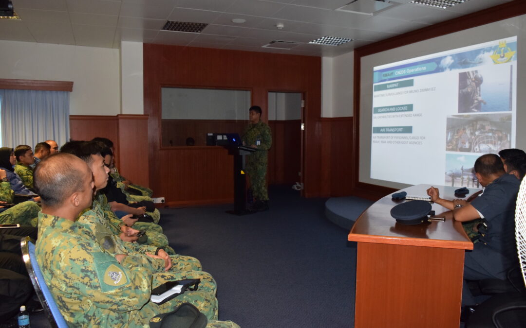 JUNIOR STAFF COURSE 2018 PARTICIPANTS VISIT TO ROYAL BRUNEI AIR FORCE