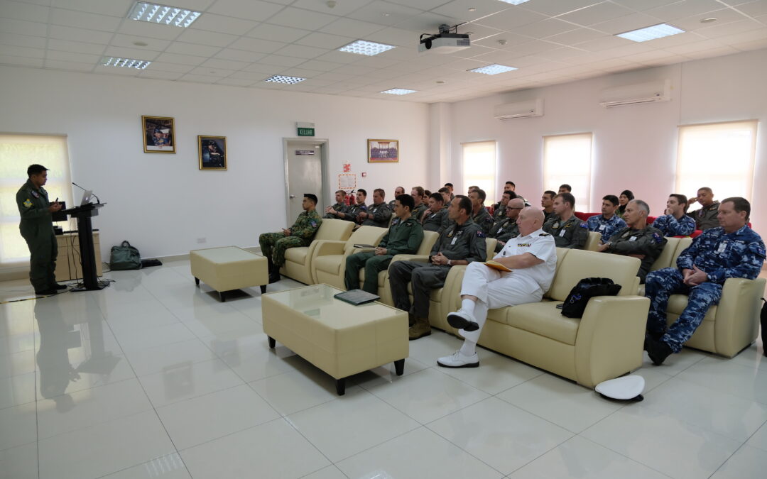 RBAirF RECEIVED VISIT FROM ROYAL AUSTRALIAN AIR FORCE (RAAF) AP-3C ORION