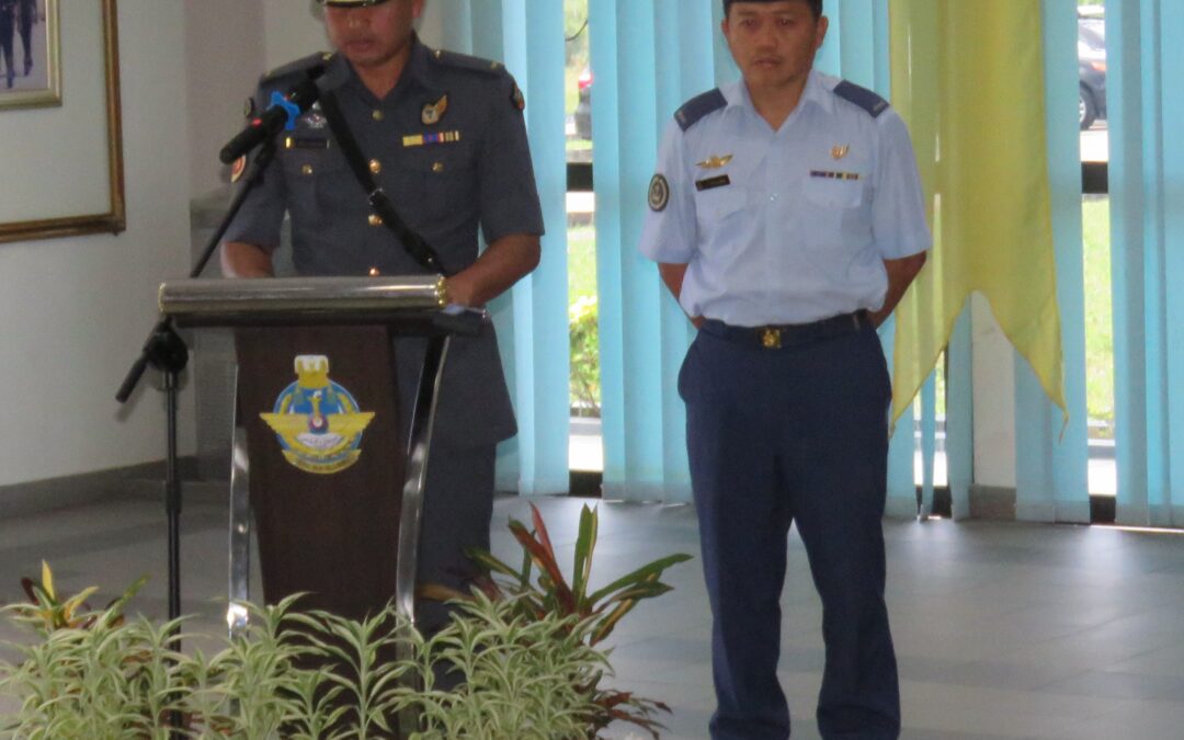 HANDING OVER CEREMONY FOR ROYAL BRUNEI AIR FORCE SENIOR RANK MESS COMMITTEE MEMBERS & OFFICIAL ESTABLISHMENT CEREMONY FOR OPERATIONAL AND SUPPORT GROUPS MESS.