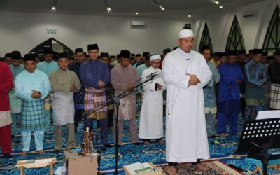 THE ROYAL BRUNEI AIR FORCE HELD THANKSGIVING PRAYER CEREMONY TO MARK 45TH BIRTHDAY OF HIS ROYAL HIGHNESS THE CROWN PRINCE