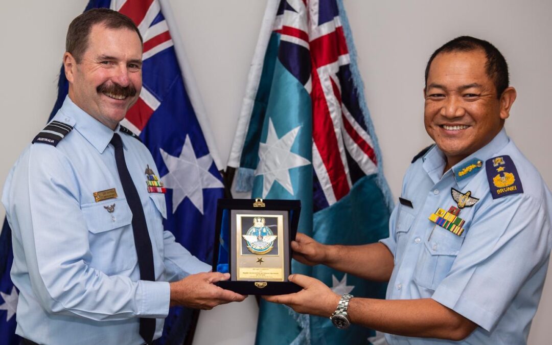 COMMANDER OF THE ROYAL BRUNEI AIR FORCE ATTENDS THE 2019 AUSTRALIAN INTERNATIONAL AIRSHOW AND AEROSPACE & DEFENSE EXPOSITION