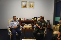 COMMANDER ROYAL BRUNEI AIR FORCE RECEIVES FAREWELL CALL FROM DEFENCE ATTACHÉ OF THE REPUBLIC OF THE PHILIPPINES