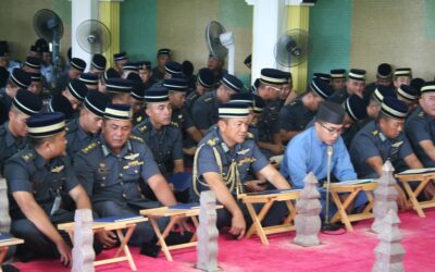 ROYAL BRUNEI AIR FORCE HELD TAHLIL AND YASSIN AT KUBAH MAKAM DIRAJA