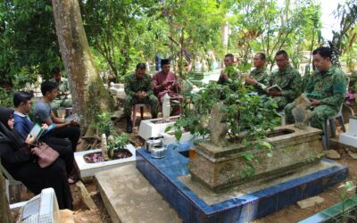 CLEANING CAMPAIGN AND TAHLIL AT JAME’ ASR HASSANIL BOLKIAH CEMETERY IN CONJUCTION OF RBAF 58TH ANNIVERSARY