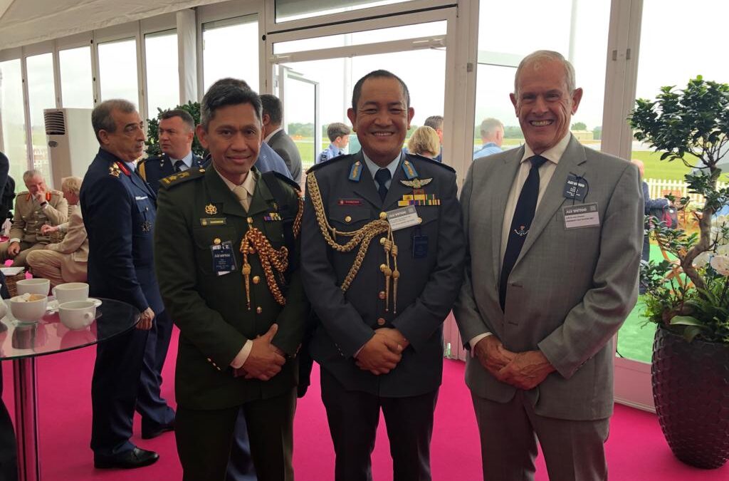 ROYAL BRUNEI AIR FORCE COMMANDER ATTENDS ROYAL INTERNATIONAL AIR TATTOO (RIAT) 2019