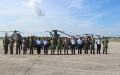 THE REPUBLIC OF SINGAPORE AIR FORCE ORGANISED STATIC DISPLAY AT AIR MOVEMENT CENTRE