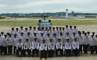THE HANDING OVER AND TAKING OVER CEREMONY FOR THE COMMANDING OFFICER OF NO.1 WING
