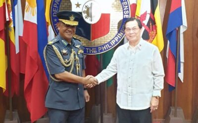 COMMANDER RBAirF CONDUCTS INTRO CALL TO THE PHILIPPINE AIR FORCE