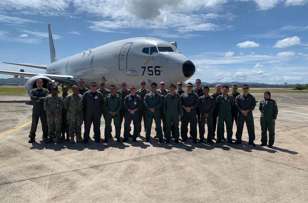 US NAVY P-8A DETACHMENT VISIT TO BRUNEI DARUSSALAM