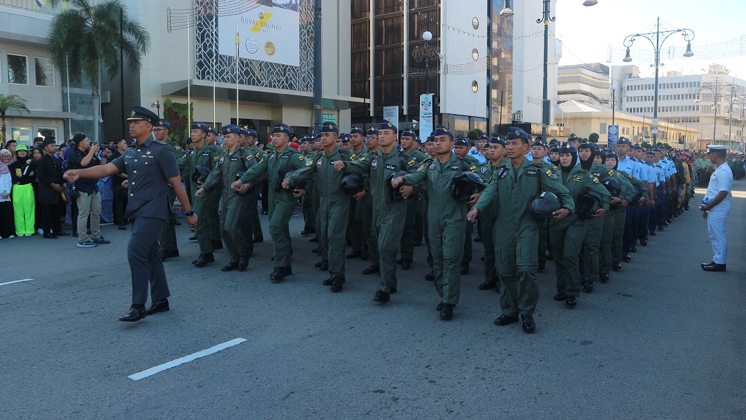 RBAirF PARTICIPATES IN 36th NATIONAL DAY CELEBRATIONS