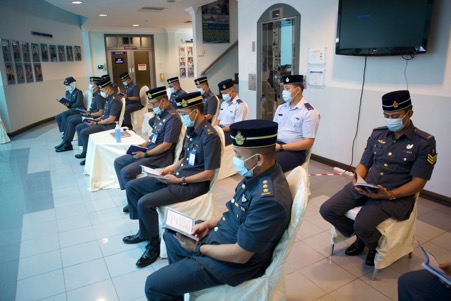 ROYAL BRUNEI AIR FORCE HELD THANKS GIVING PRAYER CEREMONY IN CONJUNCTION WITH THE ROYAL BRUNEI ARMED FORCES 59TH ANNIVERSARY