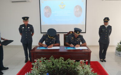 NO. 3 WING COMMANDING OFFICER HANDOVER CEREMONY