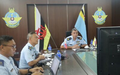 BILATERAL VIDEO CONFERENCE BETWEEN THE COMMANDING GENERAL OF THE PHILIPPINE AIR FORCE AND THE COMMANDER OF THE ROYAL BRUNEI AIR FORCE
