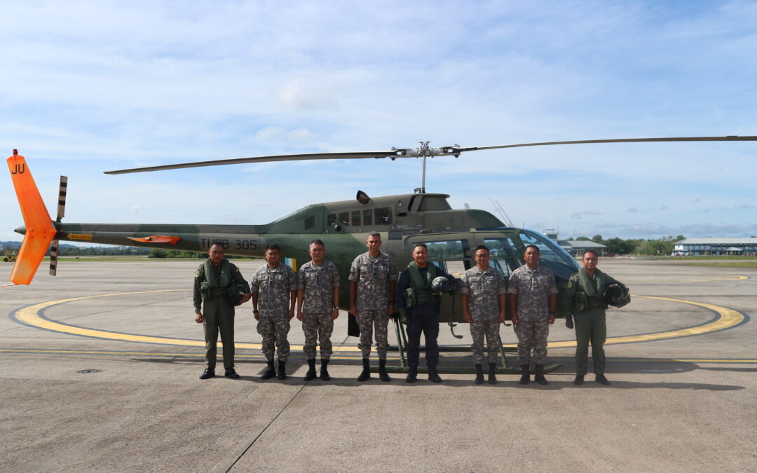 COMMANDER OF ROYAL BRUNEI NAVY FAREWELL VISIT TO RBAIRF