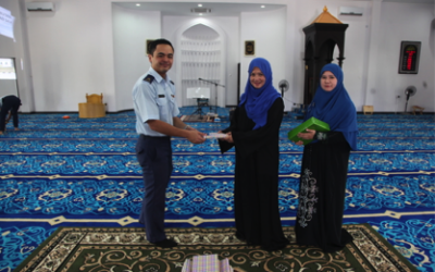 ROYAL BRUNEI AIR FORCE BAKTI HELD HANDING OVER CEREMONY FOR THE DONATION OF MUQADDAM