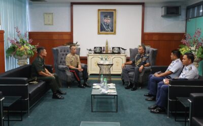RBAIRF COMMANDER RECEIVES INTRODUCTORY CALL FROM THE NEW DEFENSE AND ARMED FORCES ATTACHE REPUBLIC OF THE PHILIPPINES TO BRUNEI DARUSSALAM