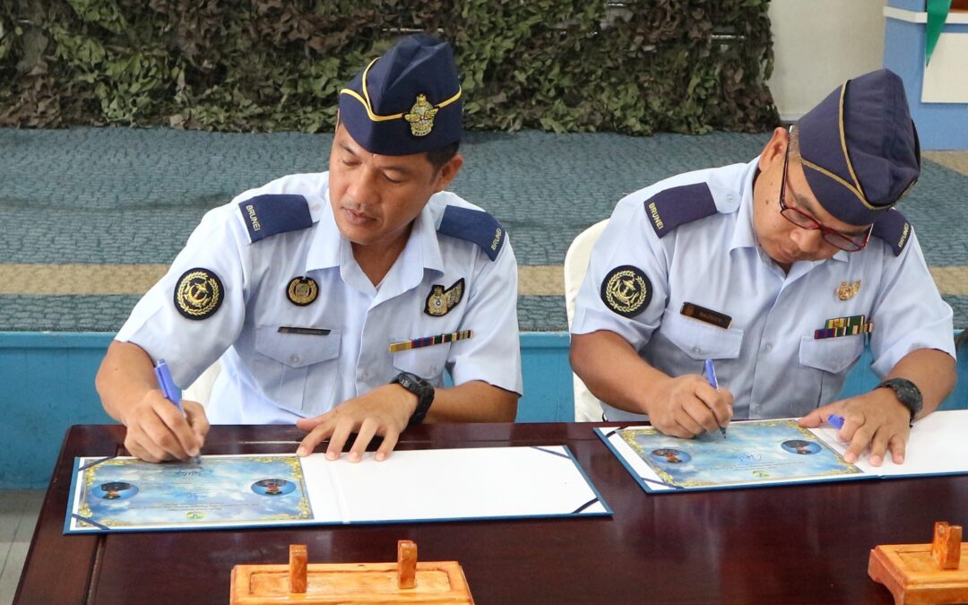 HANDOVER CEREMONY FOR RBAirF WARRANT OFFICERS, STAFF SERGEANTS AND SERGEANTS’ MESS COMMITTEE
