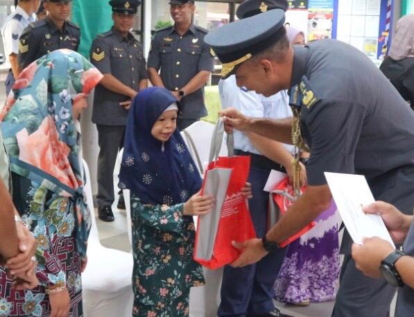 DONATION TO CHILDREN WITH DIFFERENT ABILITIES IN CONJUNCTION WITH RBAF 59TH ANNVERSARY