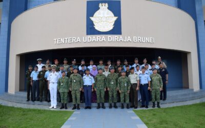 8TH COMMAND AND STAFF COURSE VISITS ROYAL BRUNEI AIR FORCE