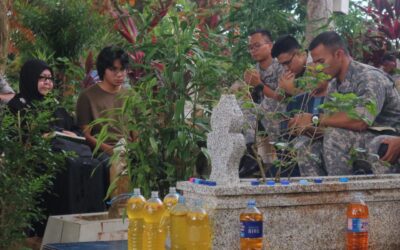 RBAirF HEADQUARTERS HELD CLEANING CAMPAIGN AT KAMPUNG KIARONG MUSLIM CEMETERY