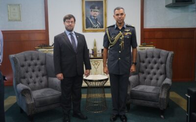 BRITISH HIGH COMMISSIONER TO BRUNEI DARUSSALAM WORKING VISIT TO RBAirF