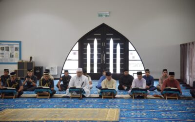 MINISTER OF DEFENCE II ATTENDS HALAQAH JUMA’AT