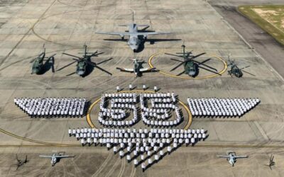PARADE CEREMONY IN CONJUNCTION WITH THE 55TH ANNIVERSARY CELEBRATION OF THE RBAirF