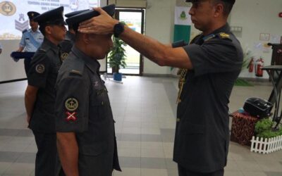 PROMOTION CEREMONY FOR RBAirF SENIOR NON-COMMISSIONED OFFICERS