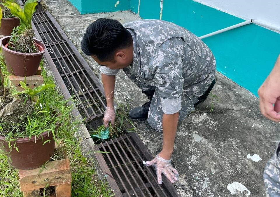 MOSQUE CLEANING CAMPAIGN IN CONJUCTION WITH RBAF GOLDEN JUBILEE ANNIVERSARY