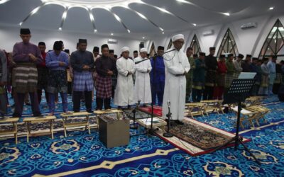 ROYAL BRUNEI AIR FORCE HELD THANKSGIVING CEREMONY TO COMMEMORATE THE GOLDEN JUBILEE OF HIS MAJESTY THE SULTAN AND YANG DI-PERTUAN OF BRUNEI DARUSSALAM ACCESSION TO THE THRONE