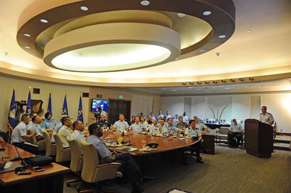 COMMANDER OF THE ROYAL BRUNEI AIR FORCE ATTENDS PACIFIC AIR CHIEFS SYMPOSIUM 2017