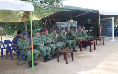 MAJLIS PENUTUP KURSUS ASAS PAYUNG STATIK AIRBORNE BAGI ANGGOTA-ANGGOTA UNIT KHAS ABDB SESI 2017