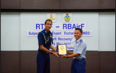 RBAirF ATTENDED ITS 1ST SUBJECT MATTER EXPERT EXCHANGE (SMEE) PROGRAM ON AIRCRAFT RECOVERY WITH RTAF