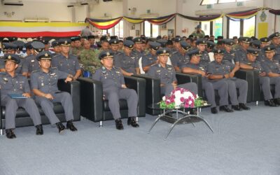 UPACARA SERAH TERIMA TUGAS TIMBALAN PEMERINTAH TENTERA UDARA DIRAJA BRUNEI